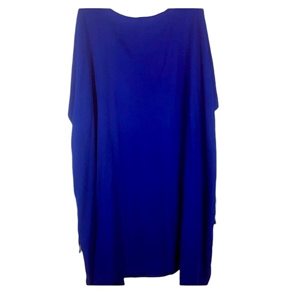 Julio Guedes popover drawstring waist cover up/midi dress Sz M (see measurement) - Picture 2 of 9